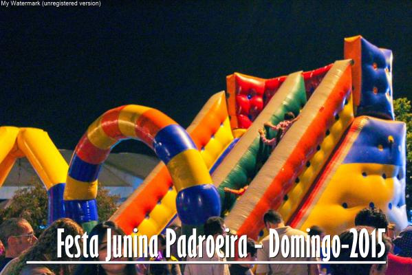 mini Festa Junina Domingo Padroeira 2015 wm