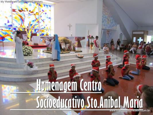 mini Homenagem Centro SocioEducativo Santo Anibal Maria wm