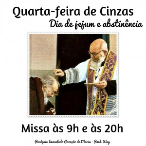 Quarta-feira de Cinzas: de volta ao pó!