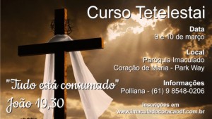 Curso Tetelestai: Tudo está consumado