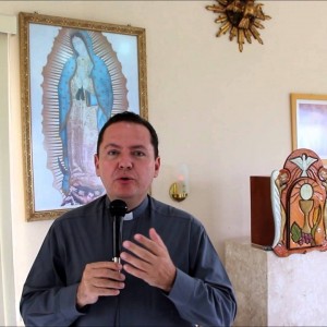 Padre Rafael Solano em nossa Paróquia nesta Terça