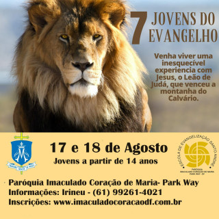 Curso: Sete jovens do Evangelho