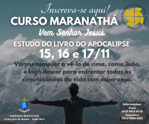 Inscreva-se para o Curso Maranathá