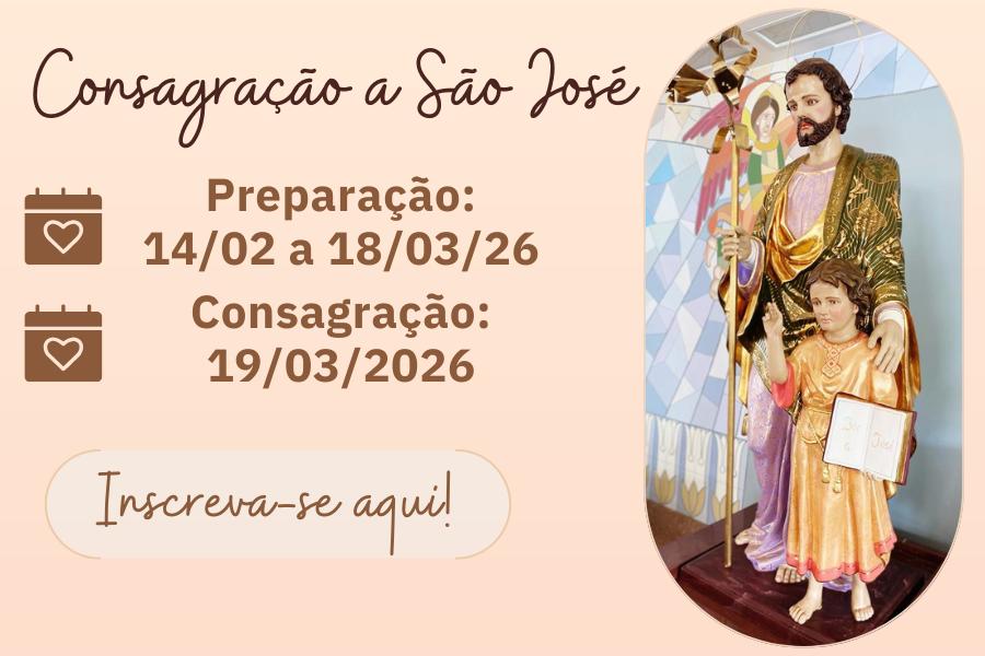 Preparação para Consagração a São José | Inscrições abertas